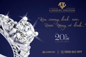 Ưu đãi mùa cưới hấp dẫn từ trang sức cao cấp AJC