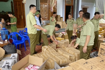 QLTT Hà Giang: Bắt giữ hơn 20.000 hộp mỹ phẩm không rõ nguồn gốc