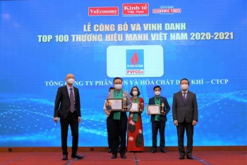 Đạm Phú Mỹ được vinh danh Top 100 Thương hiệu mạnh Việt Nam 2020 - 2021