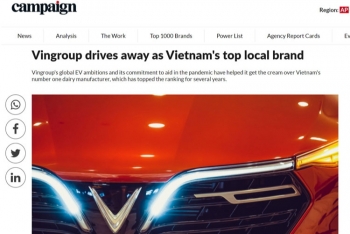 Vingroup trở thành thương hiệu được yêu thích nhất vì “đã làm bùng lên niềm tự hào dân tộc của nhiều người Việt Nam”