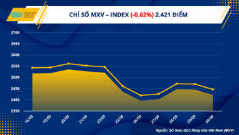 Lực bán chiếm ưu thế, đà giảm nối dài trên thị trường hàng hoá