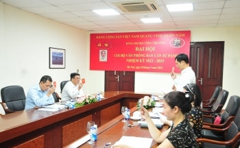 Chi bộ Văn phòng Ban cán sự đảng Bộ Công Thương tổ chức Đại hội Chi bộ lần thứ hai