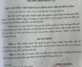 Công an Phú Yên thông tin vụ việc đối tượng tự sát khi đang tạm giữ hình sự