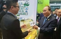 Sản phẩm sữa các loại của Vinamilk ra mắt người tiêu dùng Trung Quốc