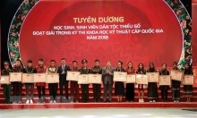 Tuyên dương 166 học sinh, sinh viên dân tộc thiểu số xuất sắc