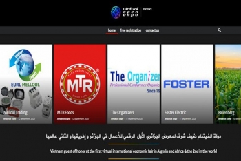 Cơ hội tham gia miễn phí triển lãm quốc tế trực tuyến về công nghiệp thực phẩm và nông nghiệp tại Algeria