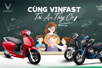 VinFast tặng quà tri ân thầy cô đón mừng ngày Nhà giáo