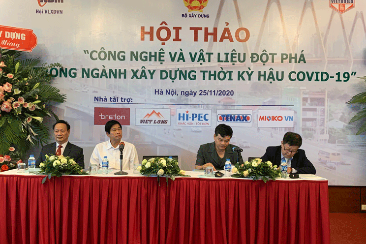 Hướng tới sản xuất vật liệu xây dựng từ chất thải