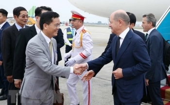 Thủ tướng Cộng hòa Liên bang Đức bắt đầu thăm chính thức Việt Nam