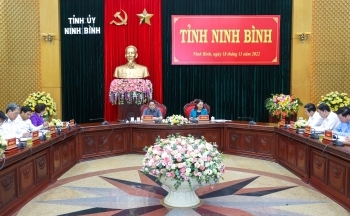 Thủ tướng Phạm Minh Chính làm việc với lãnh đạo tỉnh Ninh Bình