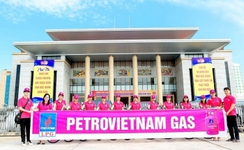 PV GAS LPG quảng bá bình gas Petrovietnam Gas tại nhiều tỉnh thành trong cả nước
