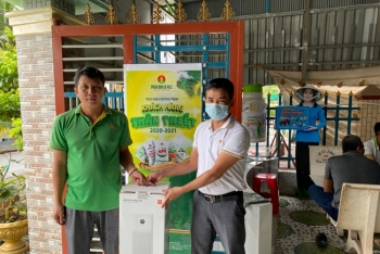 Phân bón Cà Mau trao giải thưởng đợt 1 chương trình khách hàng thân thiết 2020 - 2021