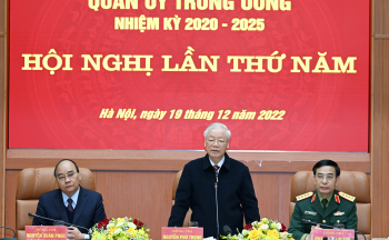 Tổng Bí thư Nguyễn Phú Trọng chủ trì Hội nghị Quân ủy Trung ương