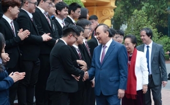 Chủ tịch nước biểu dương học sinh đoạt giải Olympic và Khoa học kỹ thuật quốc tế