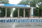 Diễu hành xe đạp khai mạc Tuần lễ Thương hiệu quốc gia 2016