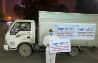 Diana Unicharm ủng hộ vật dụng cho Bệnh viện Bạch Mai