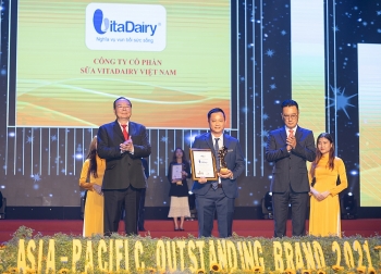 VitaDairy là Thương hiệu tiêu biểu châu Á - Thái Bình Dương 2021