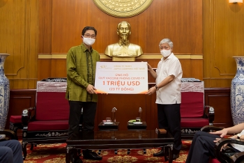 Japfa ủng hộ 1 triệu USD vào Quỹ vắc xin phòng chống Covid-19