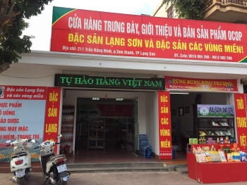 Lạng Sơn: Nhân rộng điểm bán sản phẩm OCOP