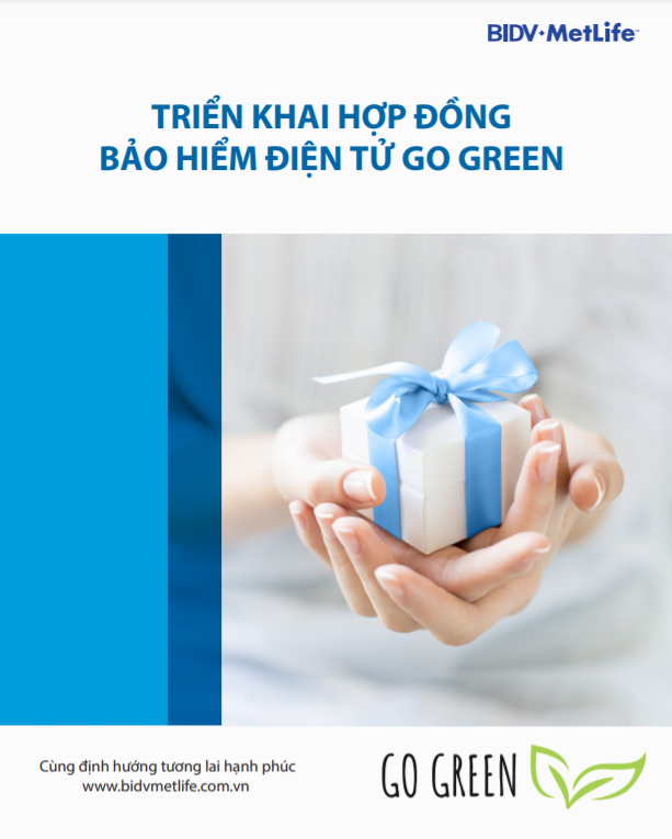 BIDV MetLife triển khai hợp đồng bảo hiểm điện tử trên tất cả sản phẩm