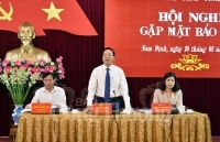 Nam Định sẵn sàng lắng nghe đóng góp của báo chí với tinh thần cầu thị