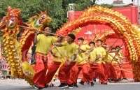 Liên hoan múa Rồng truyền thống Hà Nội 2019
