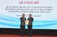 Thành lập Ban quản lý dự án Điện 1