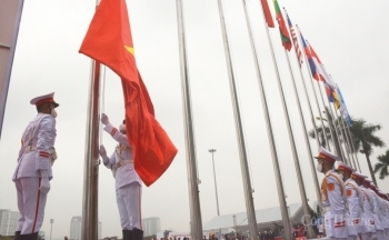 Trang trọng tổ chức Lễ thượng cờ SEA Games 31