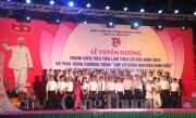 Tuyên dương thanh niên tiên tiến làm theo lời Bác