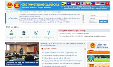 3,89 triệu hồ sơ được triển khai qua Cơ chế một cửa quốc gia