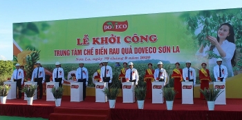 Sơn La: Khởi công xây dựng Trung tâm chế biến rau quả Doveco