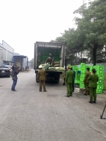 2 xe container hàng thực phẩm đông lạnh bị bắt tại bãi đỗ xe siêu thị, MM Mega Market lên tiếng