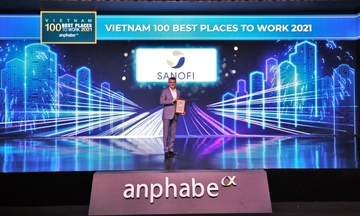 Sanofi thăng hạng trong Top 100 nơi làm việc tốt nhất Việt Nam