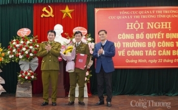 Cục QLTT Quảng Ninh có quyền Cục trưởng mới