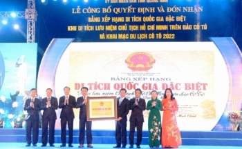 Khu lưu niệm Chủ tịch Hồ Chí Minh trên đảo Cô Tô được xếp hạng Di tích quốc gia đặc biệt