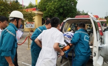TKV tổ chức Hội thao cấp cứu mỏ chuyên nghiệp năm 2020