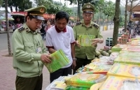 Quản lý thị trường Phú Thọ: Tăng cường kiểm soát thị trường dịp cuối năm