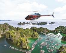 Northern Vietnam Helicopter Company flying high