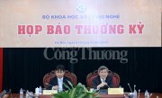 Bộ Khoa học và Công nghệ họp báo quý 1/2016