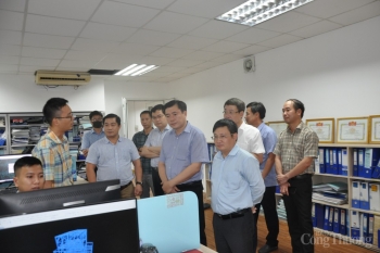 Thứ trưởng Bộ Công Thương thăm và làm việc với Viện Nghiên cứu Cơ khí