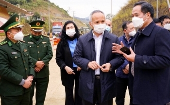 Làm việc với Lạng Sơn, Thứ trưởng Trần Quốc Khánh: 