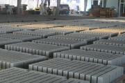 Lai Châu: Trình diễn mô hình sản xuất gạch không nung