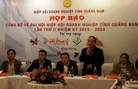 Đại hội Hiệp hội Doanh nghiệp tỉnh Quảng Nam lần thứ 2: 