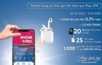 Gửi tiết kiệm online trúng iPhone 11 Pro Max