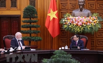 Thủ tướng Phạm Minh Chính tiếp Phó Chủ tịch điều hành Ủy ban Châu Âu