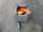 Bếp đun viên nén năng lượng tiết kiệm nhiên liệu, bảo vệ môi trường