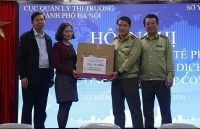 Cục Quản lý thị trường Hà Nội bàn giao 126.116 chiếc khẩu trang cho Sở Y tế Hà Nội