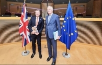 Anh tuyên bố tiết lộ dự thảo thỏa thuận hậu Brexit với EU trước phiên đàm phán thứ hai