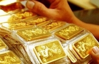 Hai thương hiệu vàng trong nước giảm 100.000 đồng mỗi lượng