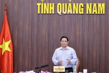 Thủ tướng Phạm Minh Chính: Quảng Nam phải dùng nguồn vốn công để dẫn dắt, thu hút đầu tư tư nhân